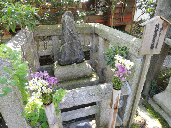 Basho's grave