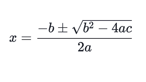 quadratic equation