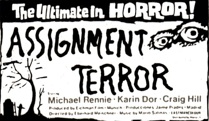 assignment terror poster